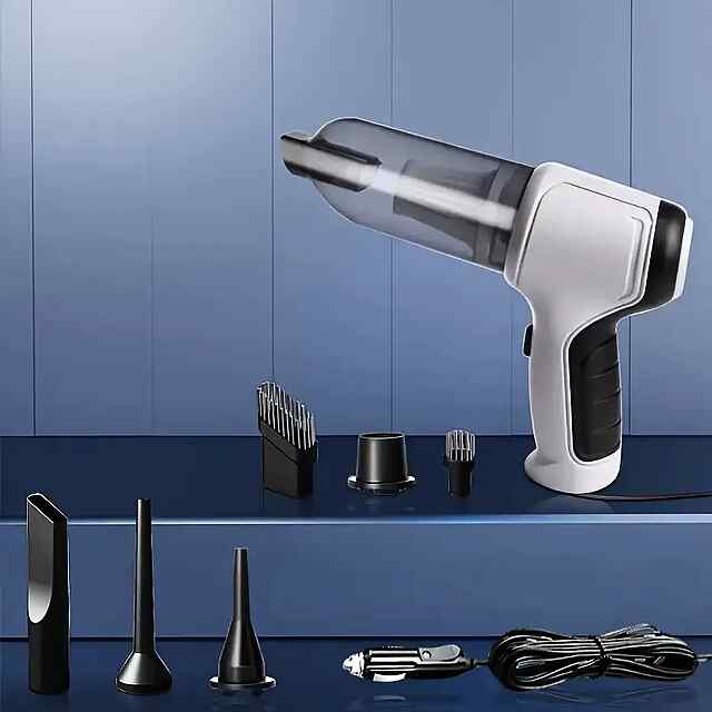 Автомобільний пилосос із функцією повітродувки – стильний і потужний! - 1 фото товару