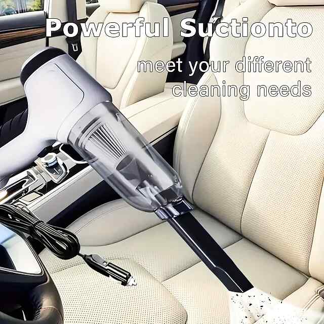 Автомобільний пилосос із функцією повітродувки – стильний і потужний! - 3 фото товару