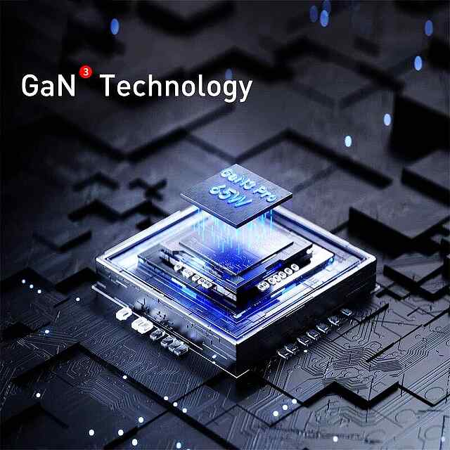 Baseus GaN Charger 65W 4-в-1 iPhone/Xiaomi/Samsung - 2 фото товару