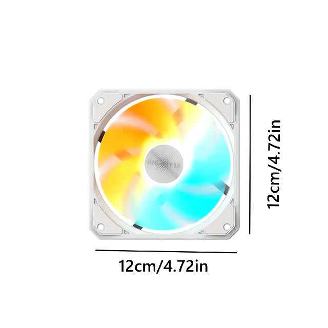 GIGABYTE EZ CHAIN FAN 120 ICE ARGB — Ланцюговий вентилятор для ПК - 2 фото товару