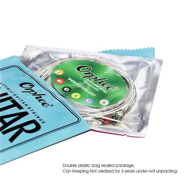 Гітарні струни (комплект 6 шт) сталь для класичної гітари, легка установка - 1 фото товару