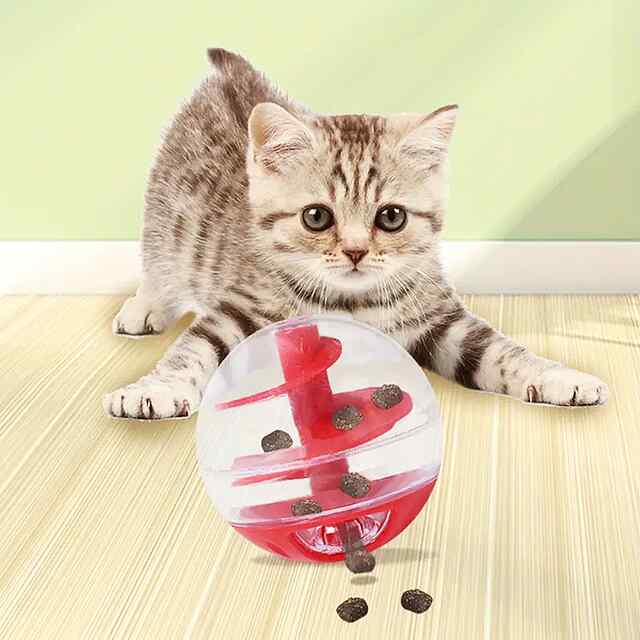 Годівниця-іграшка м'яч-дозатор, корму, для котів і собак