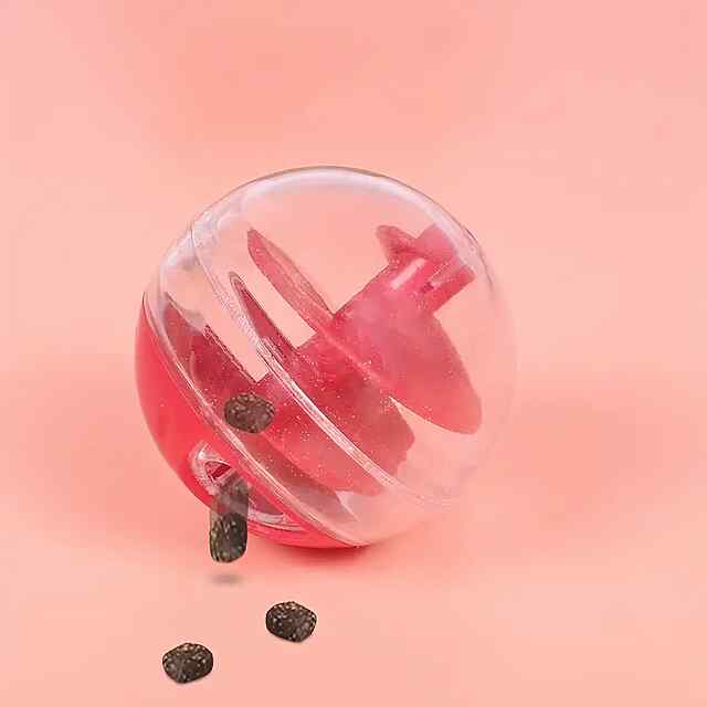 Годівниця-іграшка м'яч-дозатор, корму, для котів і собак - 2 фото товару