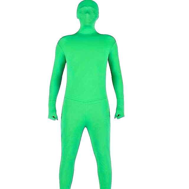 Грін-скрин костюм L (до 175 см, до 75 кг) - еластичний боді для відеозйомки з хромакеєм - 2 фото товару