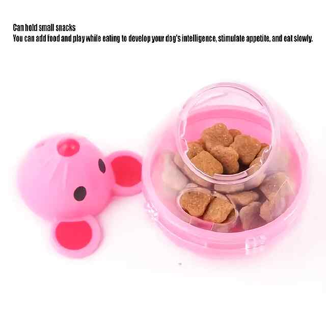 Іграшка-годівниця для кішок з отвором для їжі – розвага та активне харчування! - 3 фото товару