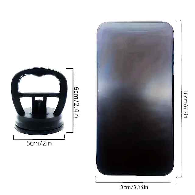 Інструмент для ремонту автомобільних вм'ятин: потужний вакуумний присосок для видалення дефектів кузова. - 3 фото товару