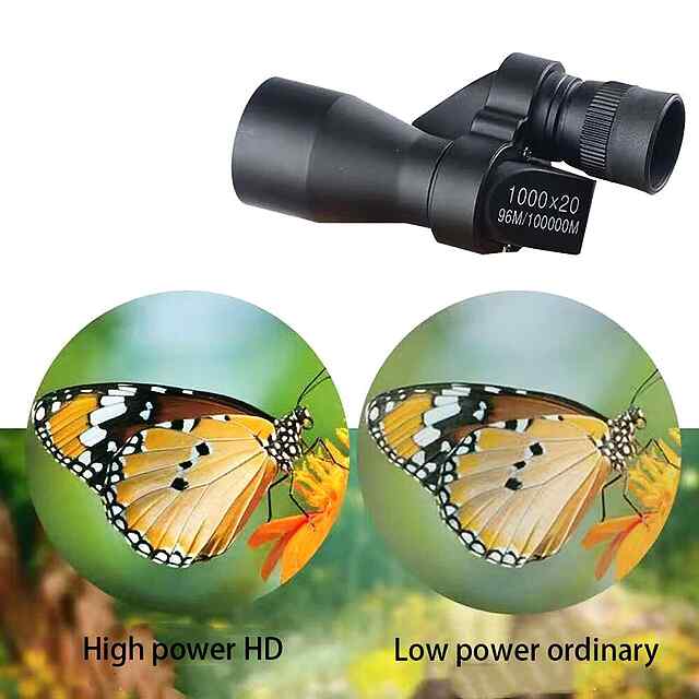 Кишеньковий телескоп 8х, HD оптика, IPX4 водонепроникність. Комплект з чохлом та серветкою. Купити в Україні. - 2 фото товару