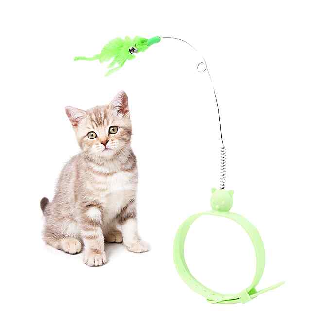 М’який рожевий силіконовий нашийник для котів, ручна робота, безпечний. - 1 фото товару