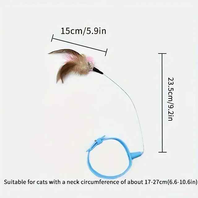 М’який рожевий силіконовий нашийник для котів, ручна робота, безпечний. - 2 фото товару