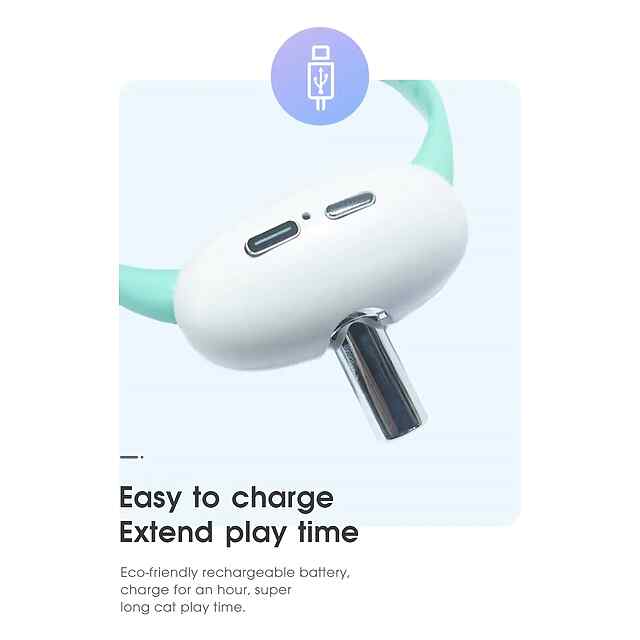 Нашийник Smart laser collar із лазером для котів/собак + USB (200-310 мм) - 1 фото товару