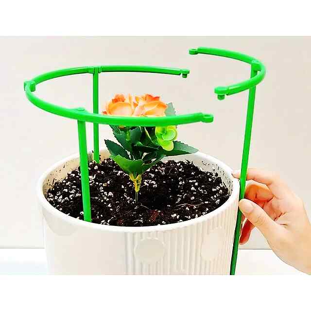 Опори для рослин регульовані зелений пластик комплект Україна