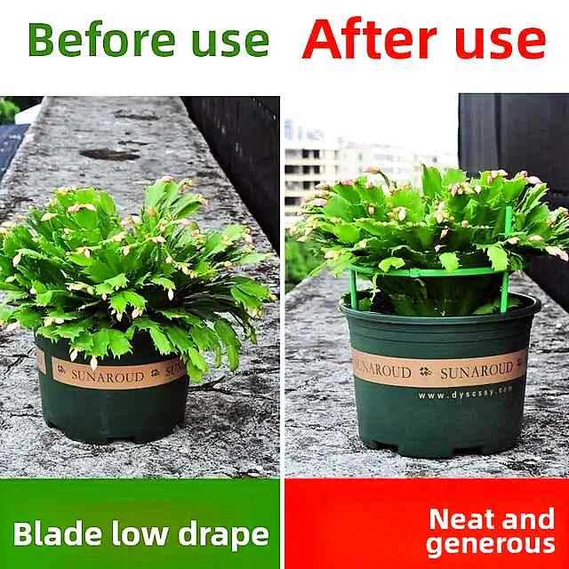 Опори для рослин регульовані зелений пластик комплект Україна - 1 фото товару