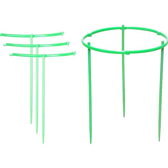 Опори для рослин регульовані зелений пластик комплект Україна - 2 фото товару