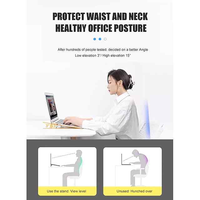 Підставка для Ноутбука (10-18) - портативна міні - 2 фото товару