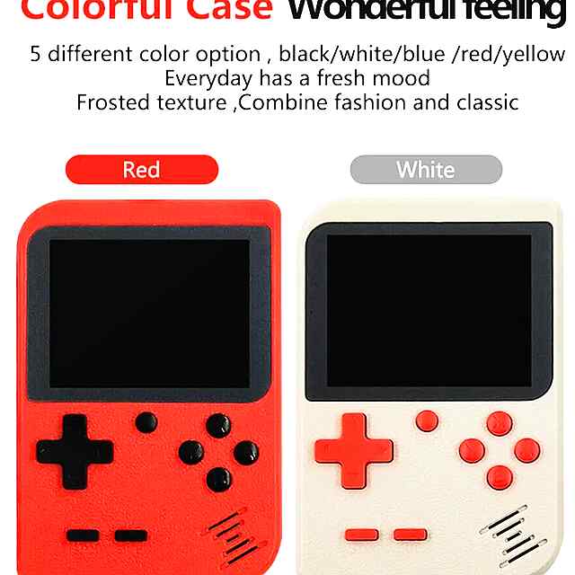Retro Game Box - портативна приставка з 400 Dendy іграми, екран 3.0 (8bit) 🕹️ - 3 фото товару