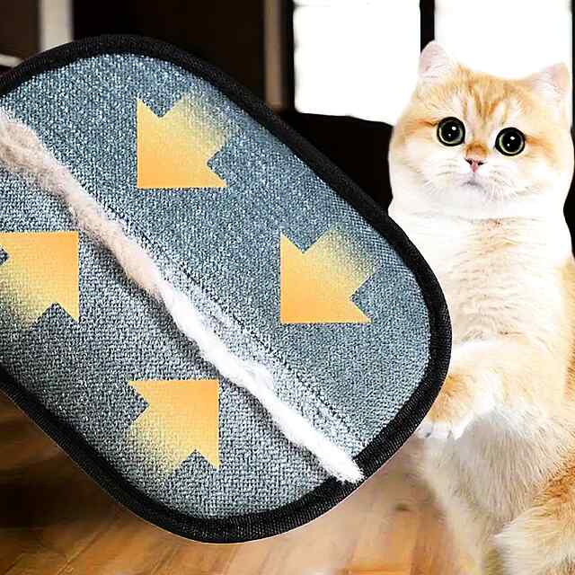 Рукавички антистатик від шерсті тварин 24х18см для меблів/одягу/авто