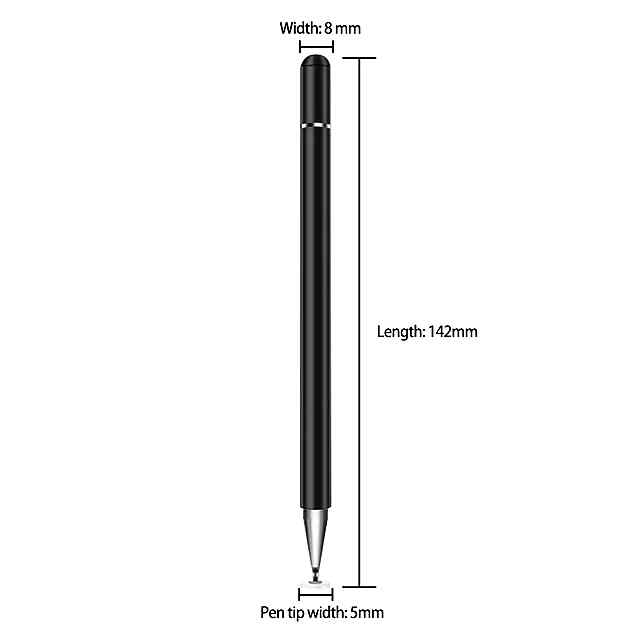 Стілус-перо 2в1: магнітний, легкий, для iPad/iPhone/Android, з гумкою та запасним наконечником. Висока чутливість. Купити в Україні. - 1 фото товару