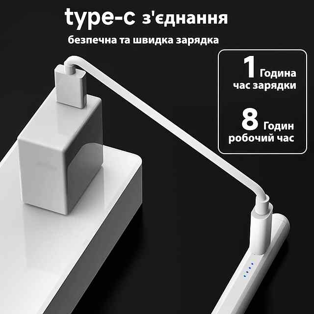 Стілус універсальний, Android IOS Windows - білий + 1 запасний наконечник. - 2 фото товару