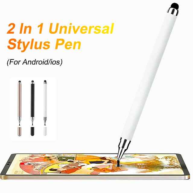 Універсальний стилус 2в1 ✨ Для планшету та смартфона iPhone Android 60 символів - 2 фото товару