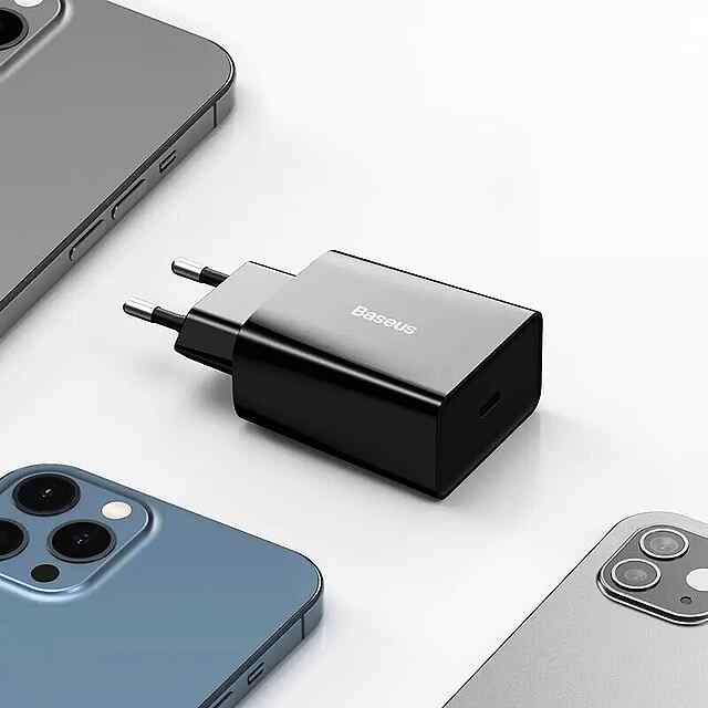 Зарядний Type C PD 20W для Apple iPhone 8-15: Компактний, універсальний, вогнестійкий.